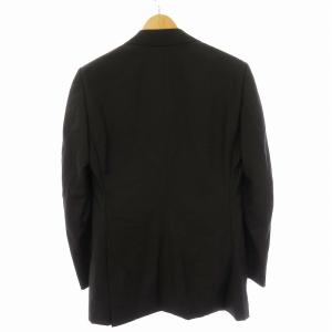 TOMORROWLAND スーツ セットアップ 上下 2点セット ジャケット パンツ ゼニア生地 44 黒 ブラック 61-06-81-0611HN