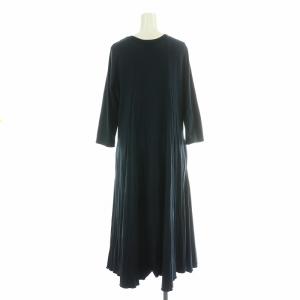 Wrinkle Pleats Long Sleeve Dress リンクルプリーツロング