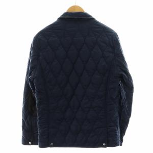 BURBERRY BRIT キルティングジャケット 中綿 アウター S 紺 ネイビー