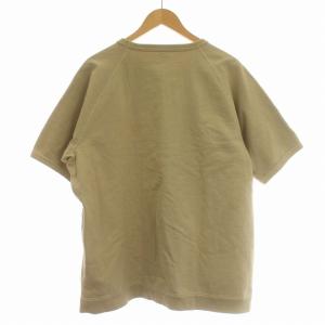 YAECA スウェット 半袖 トレーナー Tシャツ L ベージュ