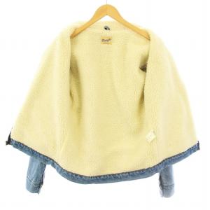 WRANGLER FREAK'S STORE 別注 11MJZ Denim Boa Jacket LightUsed WS9142