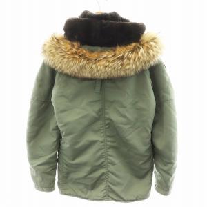 TMT N-3B フライトジャケット フード ファー アウター S カーキ 8310-485900-453 /AN40