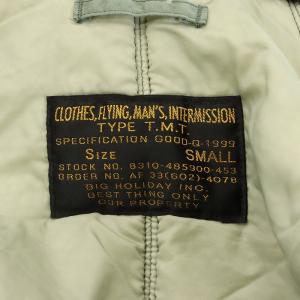 TMT N-3B フライトジャケット フード ファー アウター S カーキ 8310-485900-453 /AN40