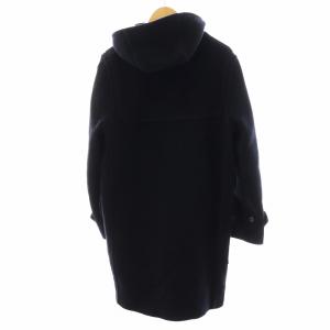 GLOVERALL ダッフルコート ロング丈 フード ウール アウター USA38 L 紺 ネイビー