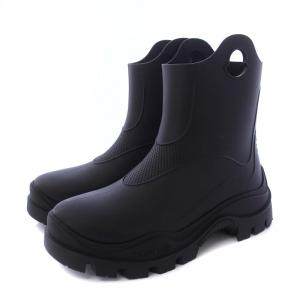 MONCLER 24年製 MISTY レインブーツ ショート 38 ブラック 4G00010-M3549
