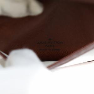 LOUIS VUITTON モノグラム ポルト2 カルト ヴェルティカル カードケース 定期入れ 茶 ブラウン M60533
