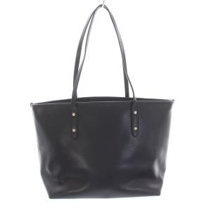 COACH トートバッグ レザー ロゴ 紺 ネイビー F36875