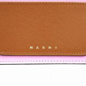 MARNI フラグメントケース ピンク ブラウン PFMO0025U2