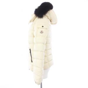 MONCLER BADYFUR ダウンジャケット フォックスファー 0 ベージュ