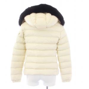 MONCLER BADYFUR ダウンジャケット フォックスファー 0 ベージュ