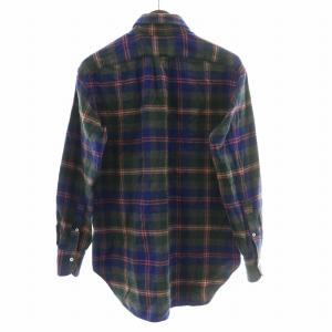 GUY ROVER ボタンダウンシャツ カジュアルシャツ 長袖 レギュラーカラー チェック柄 S マルチカラー /BB