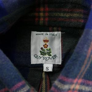 GUY ROVER ボタンダウンシャツ カジュアルシャツ 長袖 レギュラーカラー チェック柄 S マルチカラー /BB
