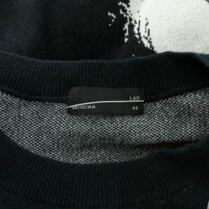 LAD MUSICIAN HIGH GAUGE WJQ KNIT BIG PULLOVER ハイゲージWJQニットビッグプルオーバー セーター 長袖