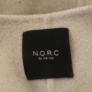 N.O.R.C ノーカラーコート ベルテッドコート ロング コート 1 S グレージュ /G