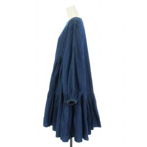 Merlette 23SS BYWARD DENIM ワンピース XS ネイビー 3710300048