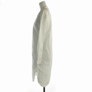 HAVERSACK バンドカラー ロングシャツ バンドカラー 長袖 0 S 白 ホワイト