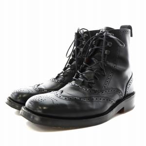 Tricker's GHILLIE BOOTS ギリーブーツ ショートブーツ ウイングチップ レザー 6.5 25.0cm