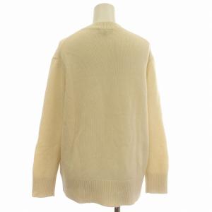 Theory 22AW CASHMERE SOL ID CREW カシミヤ ニット 長袖 セーター S オフホワイト 白