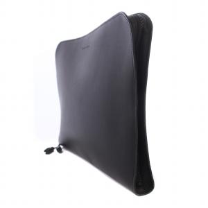 Hender Scheme ZIP FILE クラッチバッグ セカンドバッグ ラウンドファスナー タッセル レザー 黒 ブラック