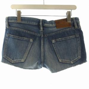 HYSTERIC GLAMOUR デニムパンツ ジーンズ ジーパン ショート スタッズ ダメージ加工 M インディゴ