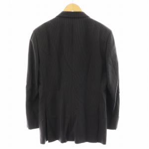 BURBERRY BLACK LABEL スーツ セットアップ 上下 テーラードジャケット シングル パンツ スラックス ストライプ柄 94-78-175 40R M