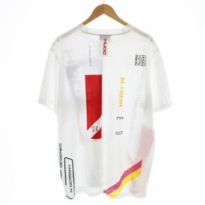 HUGO BOSS Tシャツ 10182493 半袖 ロゴ バックプリント XL 白 ホワイト /G