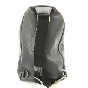 COACH ボディバッグ レザー 紺 71709