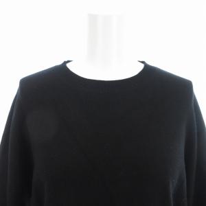 ENFOLD ニット 長袖 38 黒 ブラック