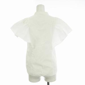 ESTNATION シャツ ブラウス 半袖 36 白 ホワイト 22-109-10-060196 /MM