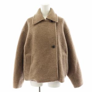 MAPELスライバーショート丈コート ウール アウター S ベージュ 6693211310 /AN26