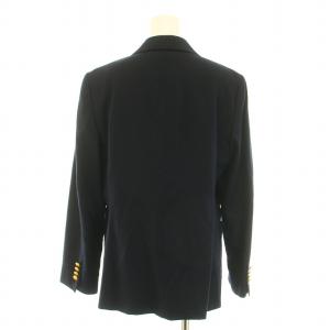 Brooks Brothers テーラードジャケット ブレザー 紺ブレ シングル 2B ノーベント 金ボタン ウール 8 M 紺 ネイビー