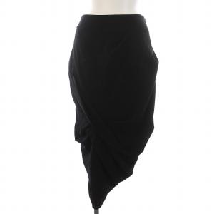 エンフォルド LAYERED BALLOON SKIRT スカート　ブラック36 Wrinkles Balloon-Skirt 36 ダークネイビー（2024/12/25買取