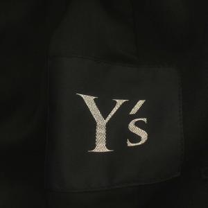 Y's ヨウジヤマモト ジャケット ウール 薄手 長袖 M相当 黒 ブラック
