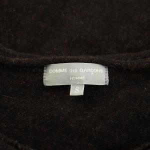 COMME des GARCONS HOMME AD2003 ニット セーター 長袖 ウール S 茶 ブラウン