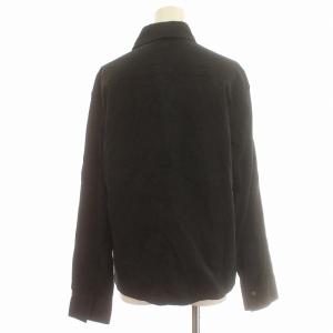 Y's ヨウジヤマモト シャツ 長袖 無地 1 S 黒 ブラック