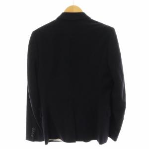 DIESEL テーラードジャケット シングル ウール 44 XS 黒 ブラック