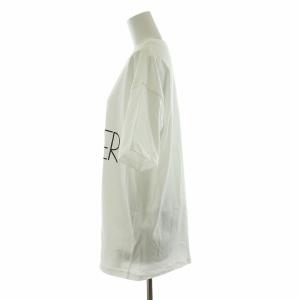 Grace Class レタードオーバープリントTシャツ 半袖 プルオーバー 36 S 白 ホワイト 0221242153 /NQ