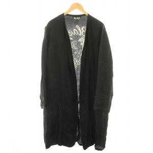 コムデギャルソン 97AW エコファー 切替 ノーカラーコート M COMME des GARCONS HOMME PLUS - 97aw COMME des GARCONS HOMME