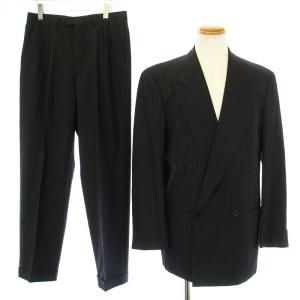 LE COLLEZIONI スーツ セットアップ 上下 ダブルブレストジャケット 背抜き パンツ 2タック