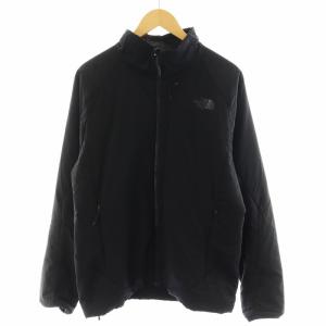 ジャケット ロゴ ナイロン M 黒 ブラック /AN10