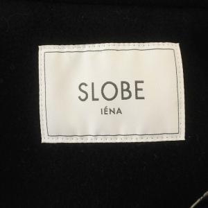 SLOBE IENA 22AW ステンカラーコート ロング コート 36 S ネイビー 紺 /G