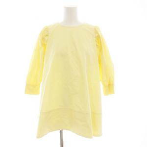 ランタンAラインブラウス シャツ 五分袖 F イエロー YR2221-052SM /YM