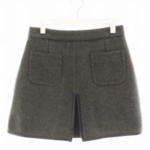 台形スカート グレー 22D23 2914