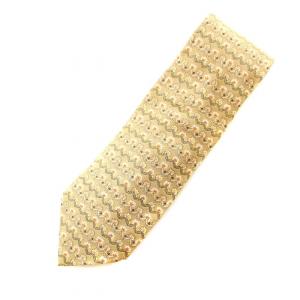 ネクタイ レギュラータイ 花柄 総柄 絹 シルク ベージュ 黒 ブラック オレンジ /YT OH