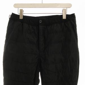 JOURNAL STANDARD relume FOOTHILL イージーパンツ ジョガー キルティング 切替 ナイロン L 黒 ブラック