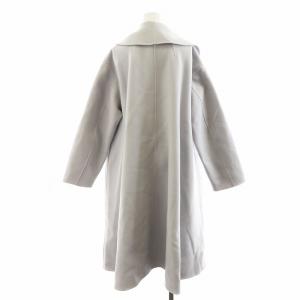 ebure 23AW リバーメルトンコート 36 ライトブルー 3810200132