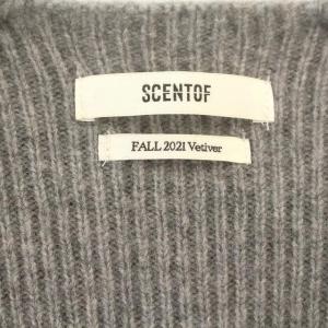 AP STUDIO 21AW SCENTOF セントオブ ニット Vネック カシミヤ混 プルオーバー セーター 長袖 F グレー
