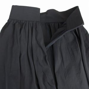 BLENHEIM リモンタ LIMONTA フレアスカート マキシ ロング ハイウエスト XS 紺 ネイビー /RO