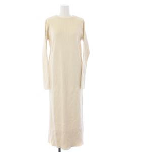 RHC タグ付き ニットワンピース ロング 長袖 XS アイボリー 4010300140