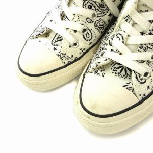 CONVERSE ALL STAR オールスターバンダナOX ローカット スニーカー ペイズリー柄 US7.5 26cm 白 ホワイト